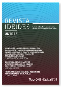 Revista IDEIDES Nº 33. Marzo 2019