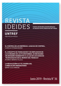 Revista IDEIDES Nº 36. Junio 2019