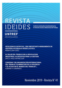 Revista IDEIDES Nº 41. Noviembre 2019
