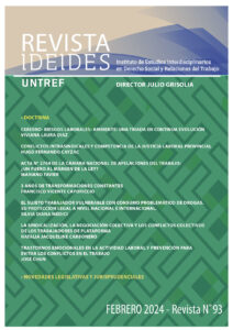 Revista IDEIDES Nº 93. Febrero 2024