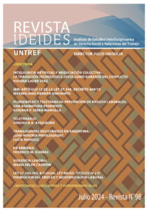 Revista IDEIDES Nº 98. Julio 2024