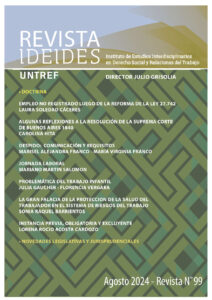 Revista IDEIDES Nº 99. Agosto 2024