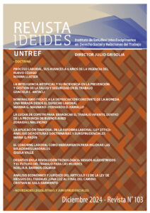 Revista IDEIDES Nº 103. Diciembre 2024