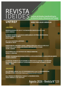 Revista IDEIDES Nº 123. AGOSTO 2026