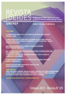 Revista IDEIDES Nº 105. Febrero 2025