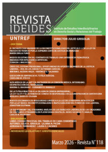 Revista IDEIDES Nº 118. MARZO 2026